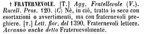 fraternevole