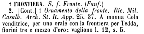 frontiera