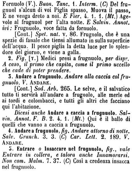 frugnuolo