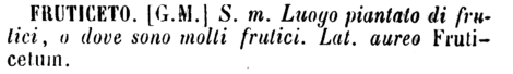 fruticeto