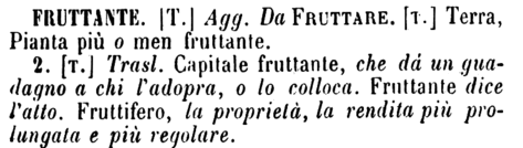 fruttante