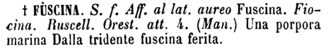 fuscina