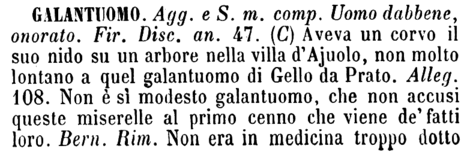 galantuomo