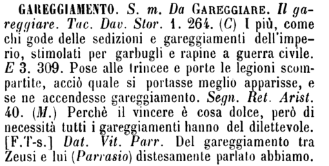 gareggiamento