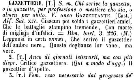 gazzettiere