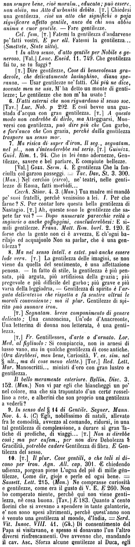 gentilezza