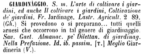 giardinaggio