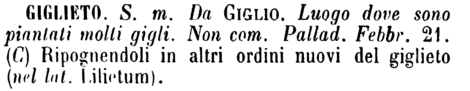 giglieto