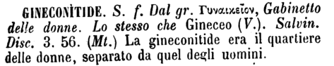 gineconitide