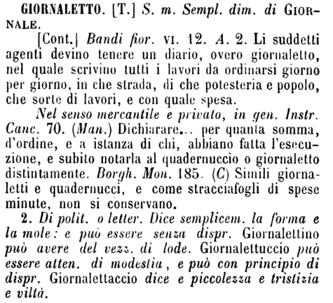 giornaletto