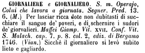 giornaliere