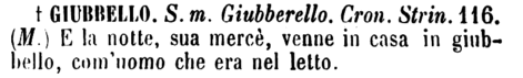 giubbello