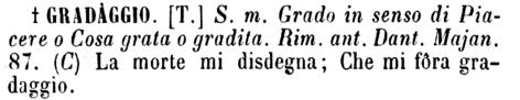 gradaggio