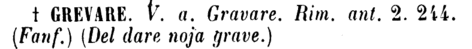 grevare