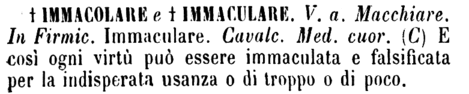 immacolare