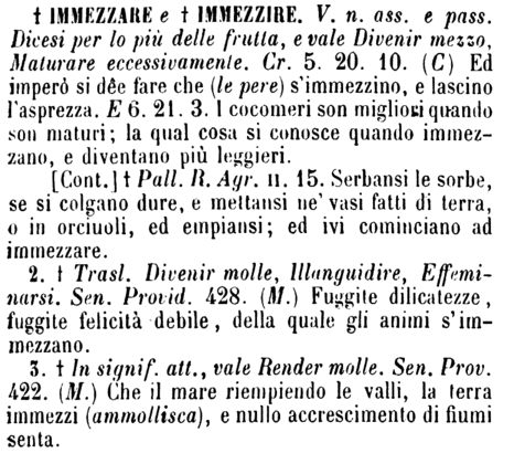 immezzare