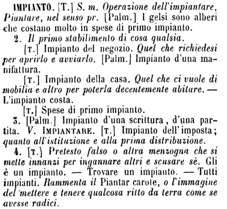 impianto