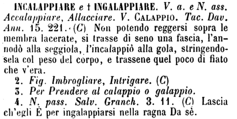 incalappiare