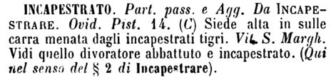 incapestrato