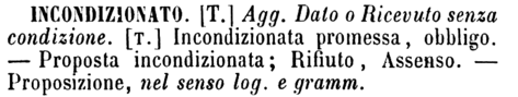 incondizionato