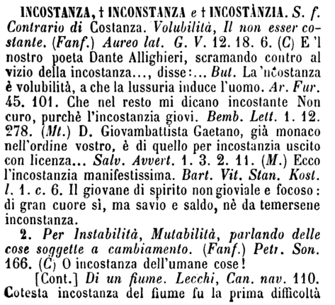 incostanza