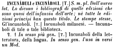 incunabuli