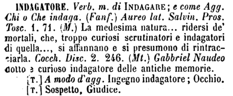 indagatore