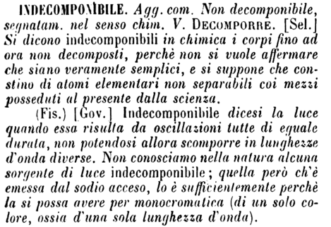 indecomponibile