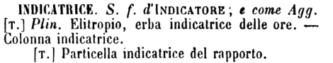 indicatrice