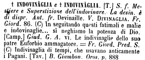 indovinaglia