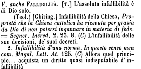 infallibilita