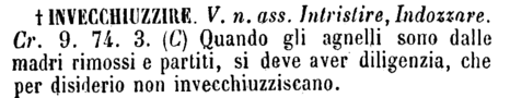 invecchiuzzire