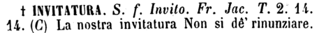 invitatura