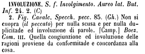 involuzione