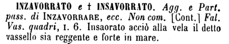 inzavorrato