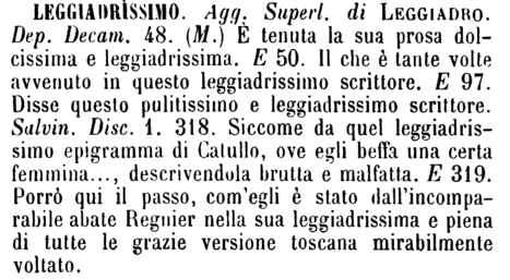 leggiadrissimo