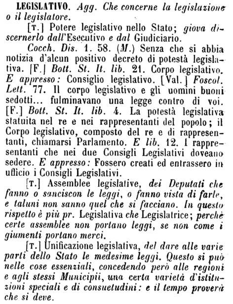 legislativo