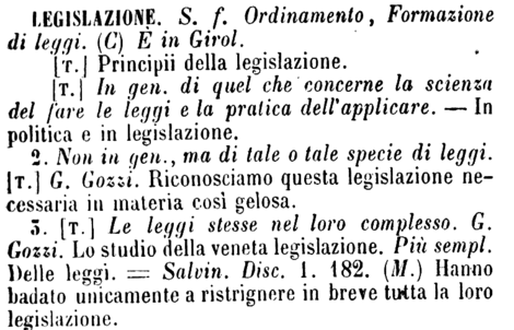 legislazione