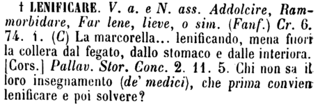 lenificare