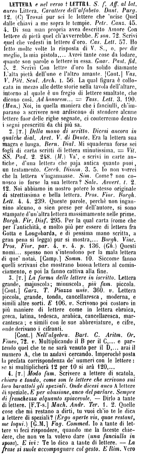 lettera