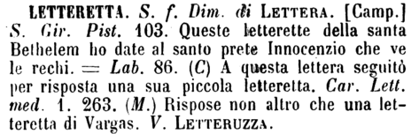 letteretta