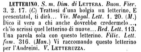 letterino