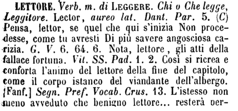 lettore