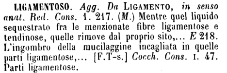 ligamentoso