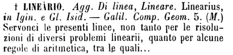 lineario