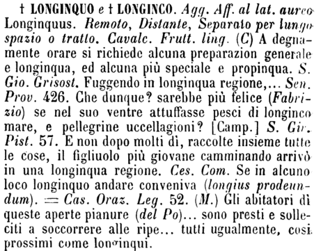 longinquo