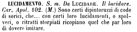 lucidamento