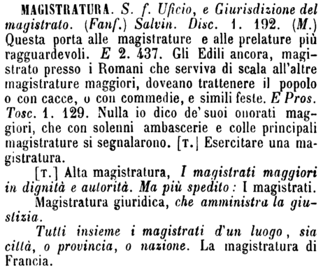 magistratura