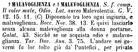 malavoglienza