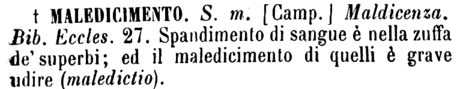 maledicimento